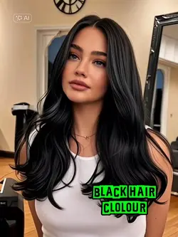 Black Hair Colour