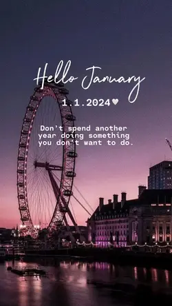 Hello January
