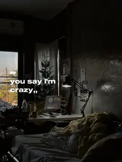 you say im crazy