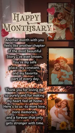 Happy Monthsary