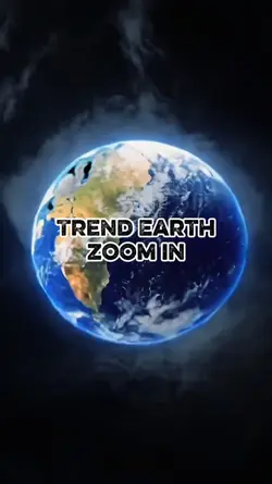Trend Earth Zoom in