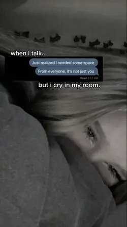 but i cry in my room