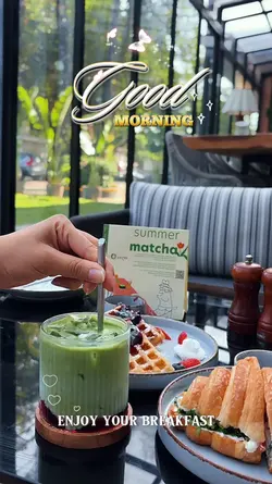 Enjoy breakfast