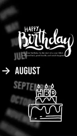 Birthday August