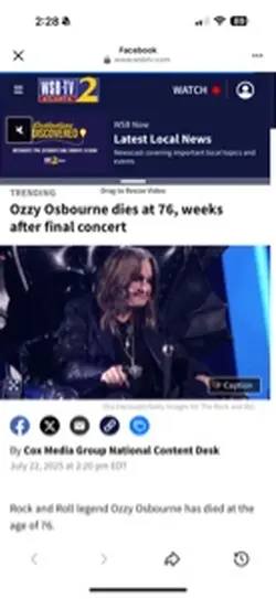 OZZY OSBOURNE