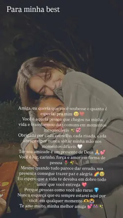 para minha best