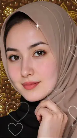 senyumnya manis