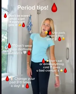 Period tips! x