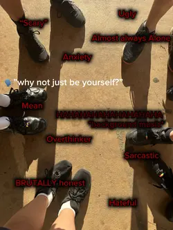 Hides the truth