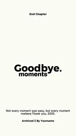 GOODBYE 2025