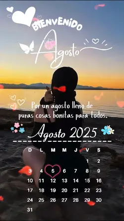 Hola agosto