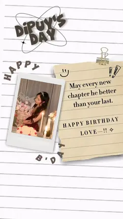 Happy birthday 