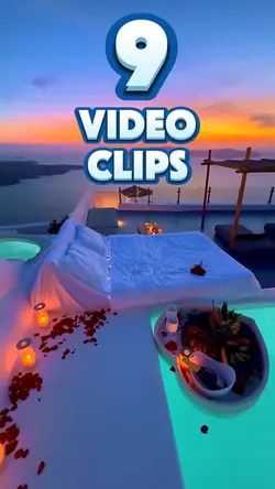 9 video clips 