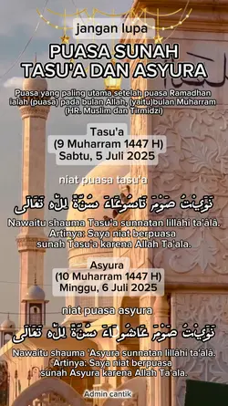 puasa muharram