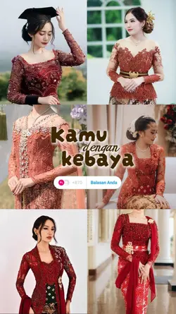 Kamu dengan kebaya