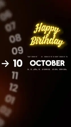 HBD 10 OCTOBER