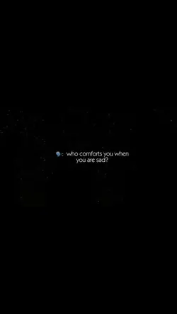 No one comforts yo