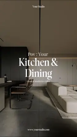 Kitchen area design