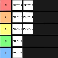 tier list template