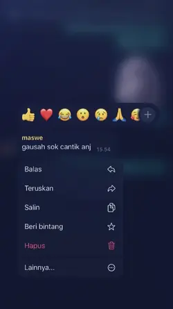 g usah so cantik anj