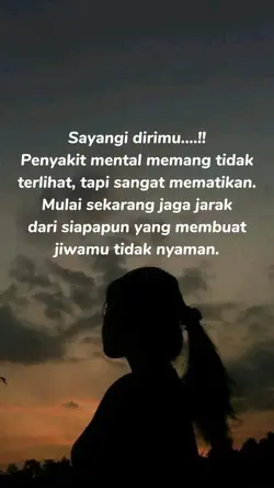 Sayangi dirimu