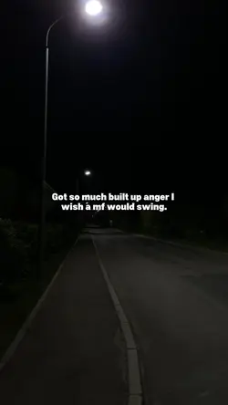 built up anger