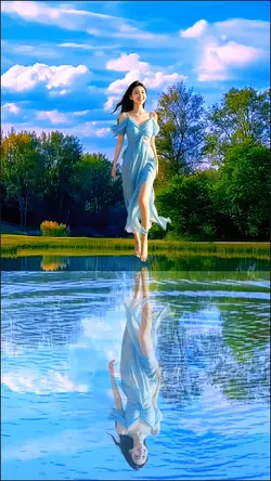 Water reflection