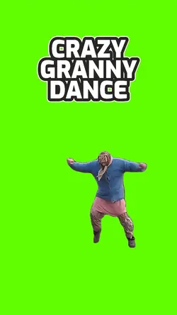Crazy granny dance