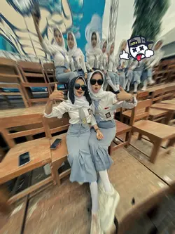 efek 0,5 blur kece 