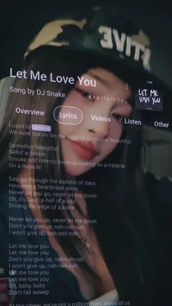 Justin Bieber lyrics