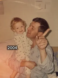 dad and girl