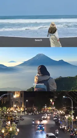 beach mountain city