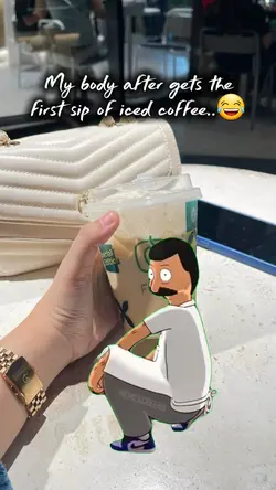 dance cartoon coffee