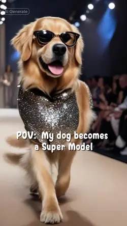 Super Model Dog