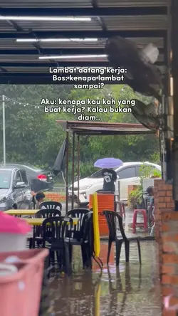 Datang kerja lambat 