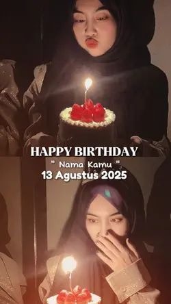 HBD 13 AGUSTUS 2025