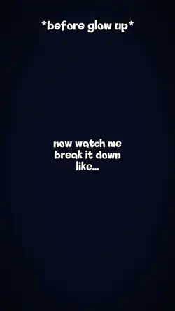 break it down