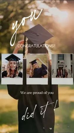 Happy graduation