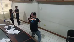 fighting scene