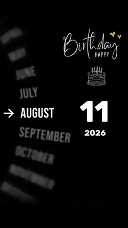 Hbd 11 August 2026