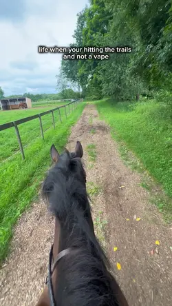 hitting the trails 😻