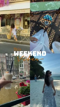 This weekend vibes
