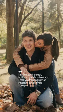to my husband