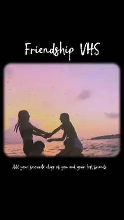 Friendship VHS 📼