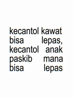 kecantol kawat bisa