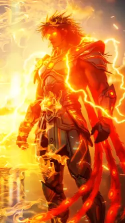 Light fire effect 