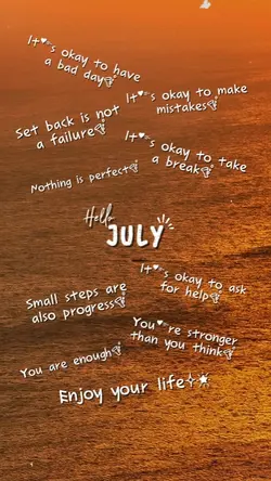 hello july