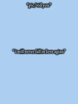 Fall in love agai