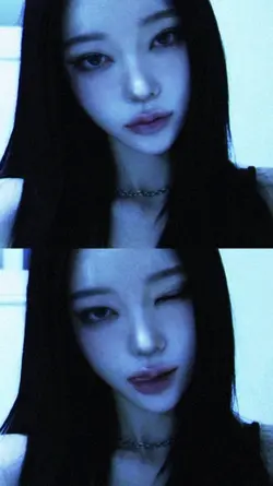 blue collage