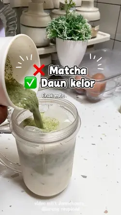matcha kelor